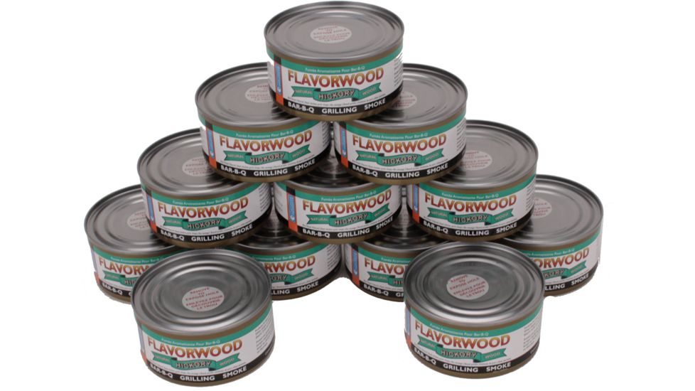 Camerons Products Flavorwood Grilling Chips in Smoke Can, Hickory, Pack 111979