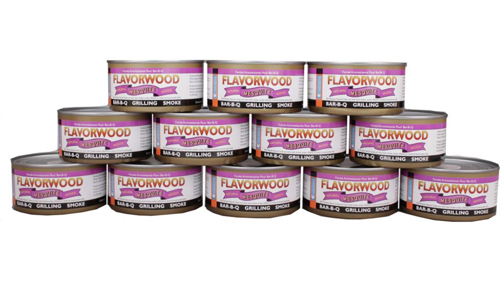 Camerons Products Flavorwood Grilling Chips in Smoke Can, Mesquite, Pack 111981