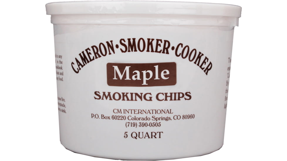 Camerons Products Smoking Chips, 5-Quart, Maple 111958