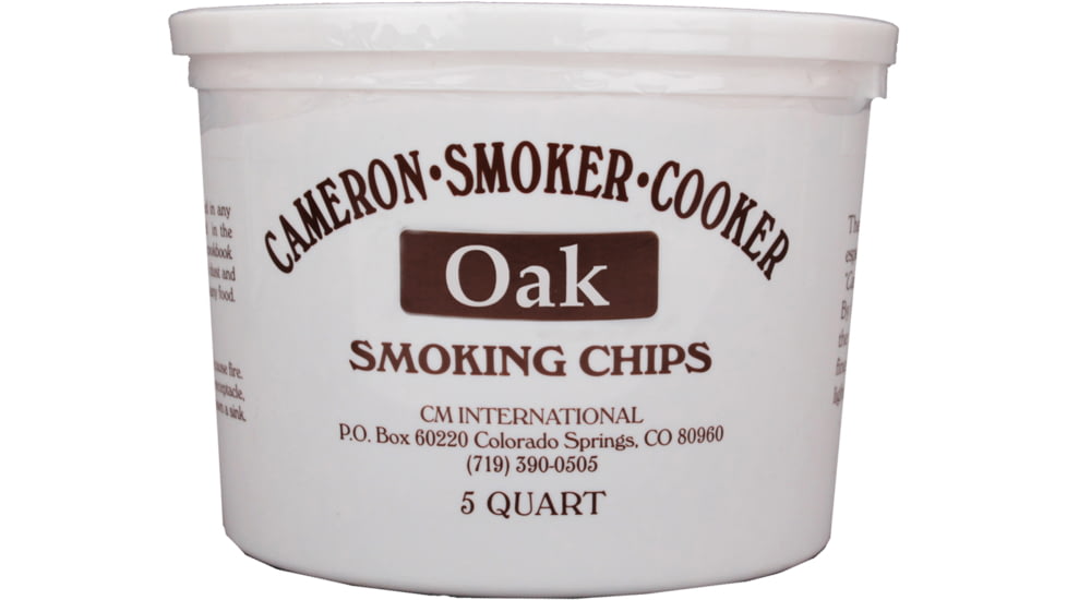 Camerons Products Smoking Chips, 5-Quart, Oak 111960