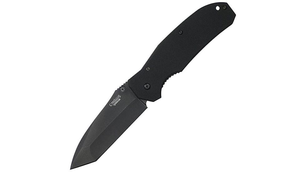 Camillus Knives 8.25 Titanium Folder, VG10 Blade, G10 Handle, Tanto Point CM18672