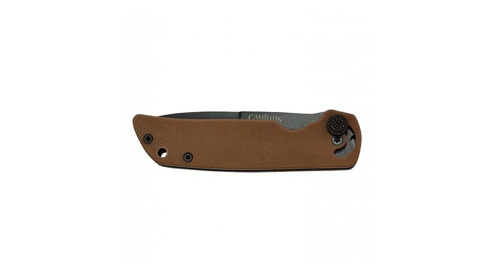 Camillus Knives CUDA Mini 6.75 Folding Knife,Coyote Brwn 19635