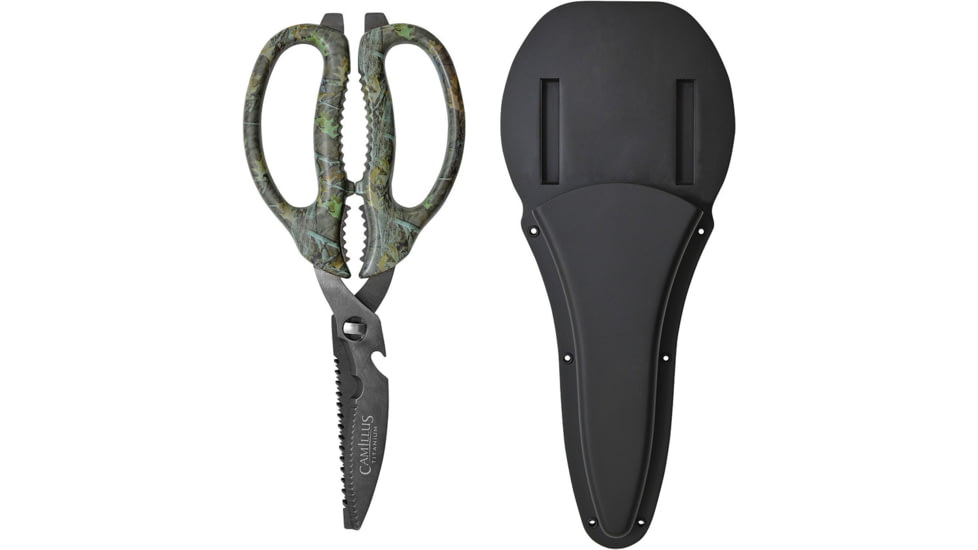 Camillus Knives Game Shear, 8.88 overall, Camo ABS handle, 19403