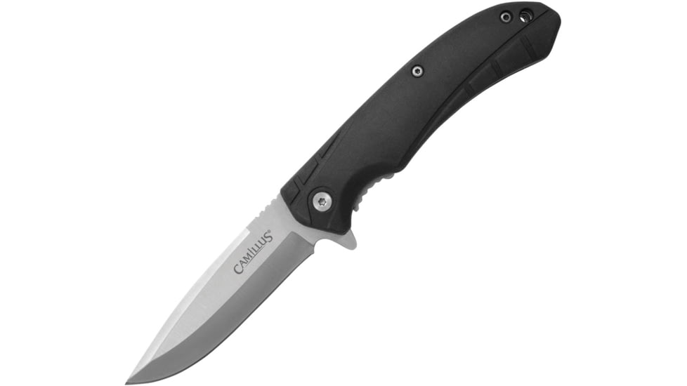 Camillus Knives Griddy Linerlock A/O Black, CM19335