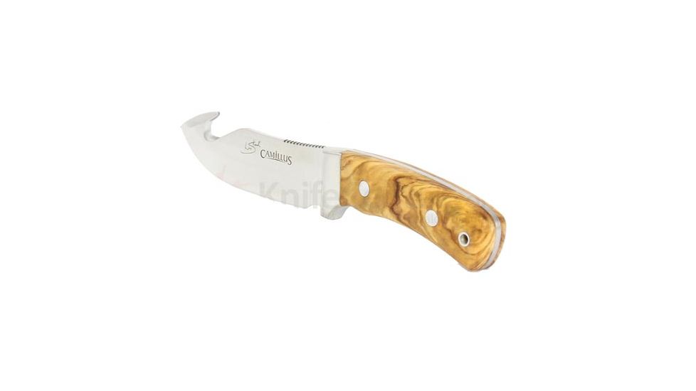Camillus Knives Les Stroud Aspero 440SS 4-11/16in. Blade Guthook, Stainless Steel 196259