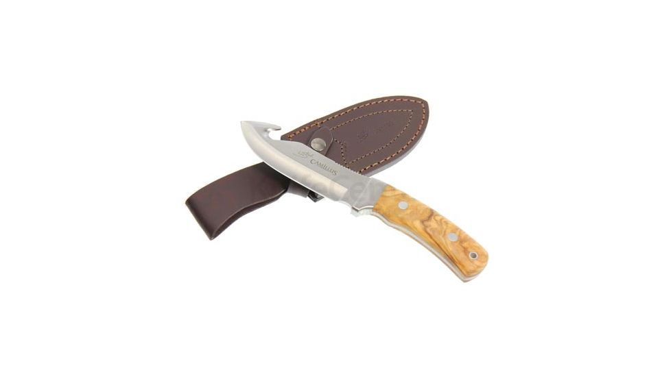 Camillus Knives Les Stroud Aspero 440SS 4-11/16in. Blade Guthook, Stainless Steel 196259
