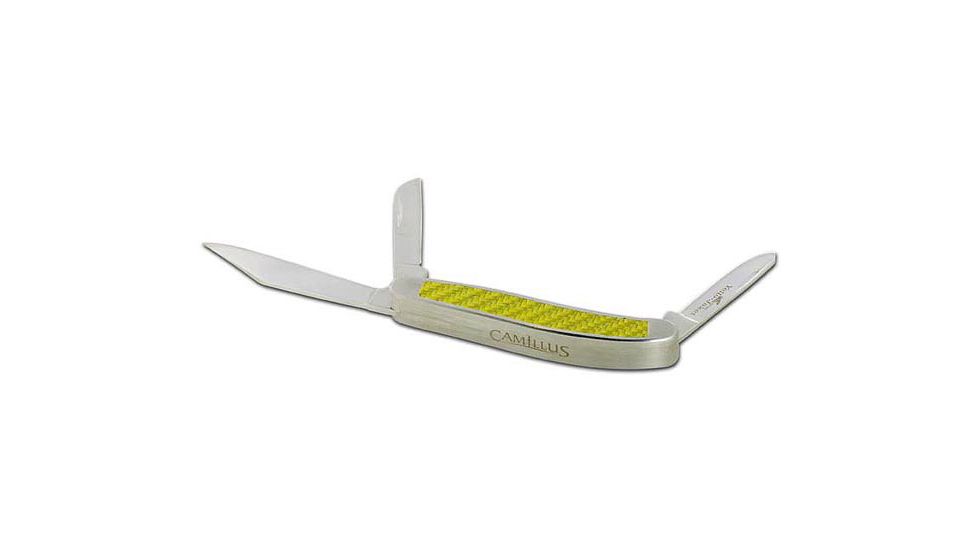 Camillus Knives Yello-Jaket 3 Blade Whittler CM19058
