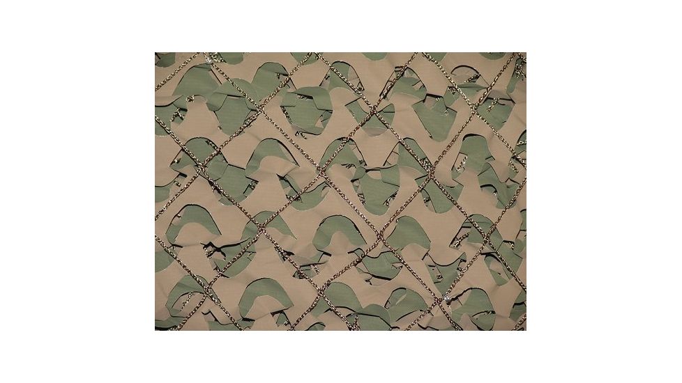 Camo Unlimited Rustle Free Netting, 10x20 ft, Green/Brown Reversible, MS02B