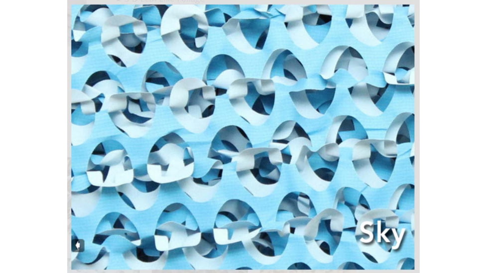 Camo Unlimited Ultra-lite Bulk Netting, Sky Blue, CCBSB