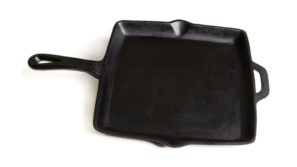 Camp Chef 11 Square Cast Iron Skillet, Black SQ11