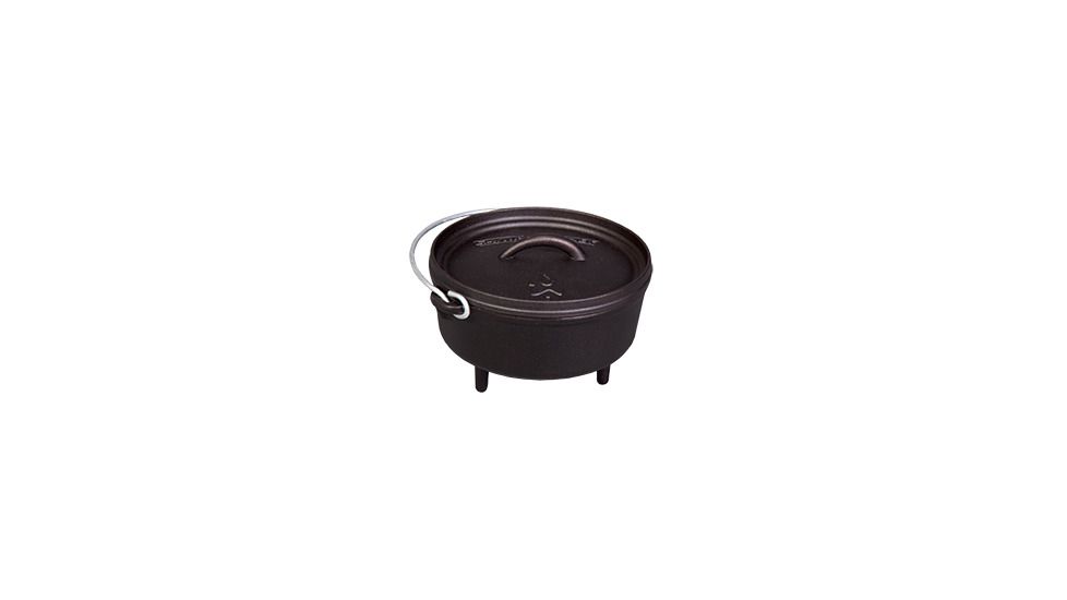 Camp Chef 8 In Cast Iron Classic Dutch Oven, Black SD08