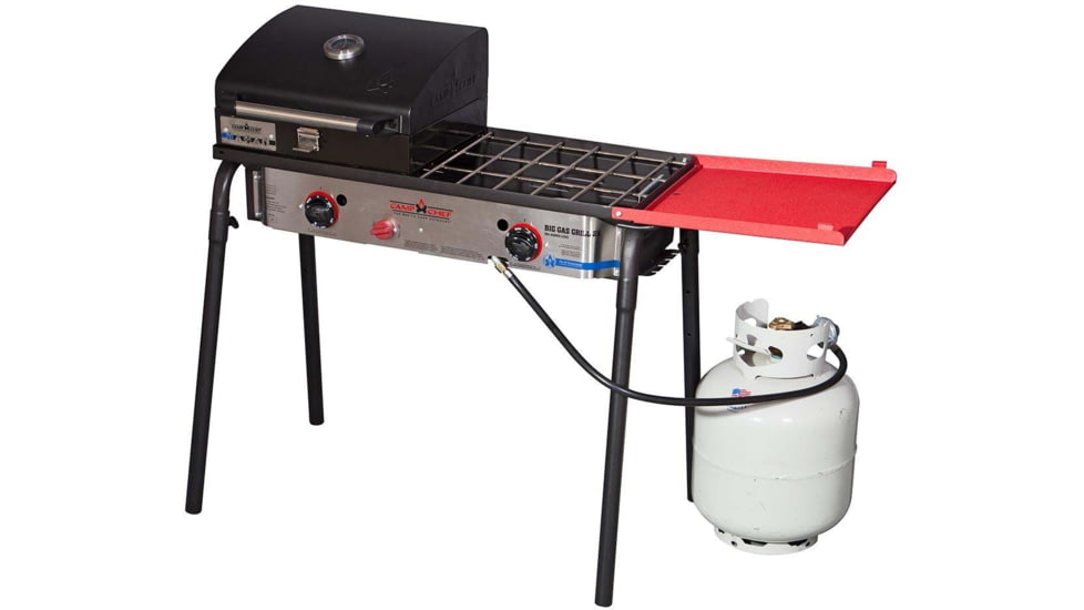 Camp Chef Big Gas Grill 2X Stove, Black/Silver, SPG60B