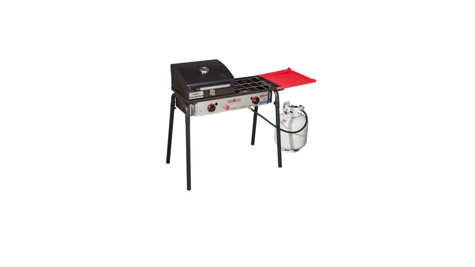 Camp Chef Big Gas Grill 2X Stove, Black/Silver SPG60B