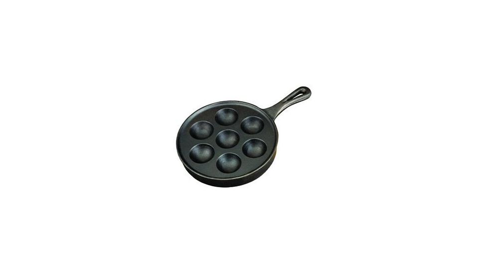 Camp Chef Cast Iron Griddle Uffs, Black CIAS7