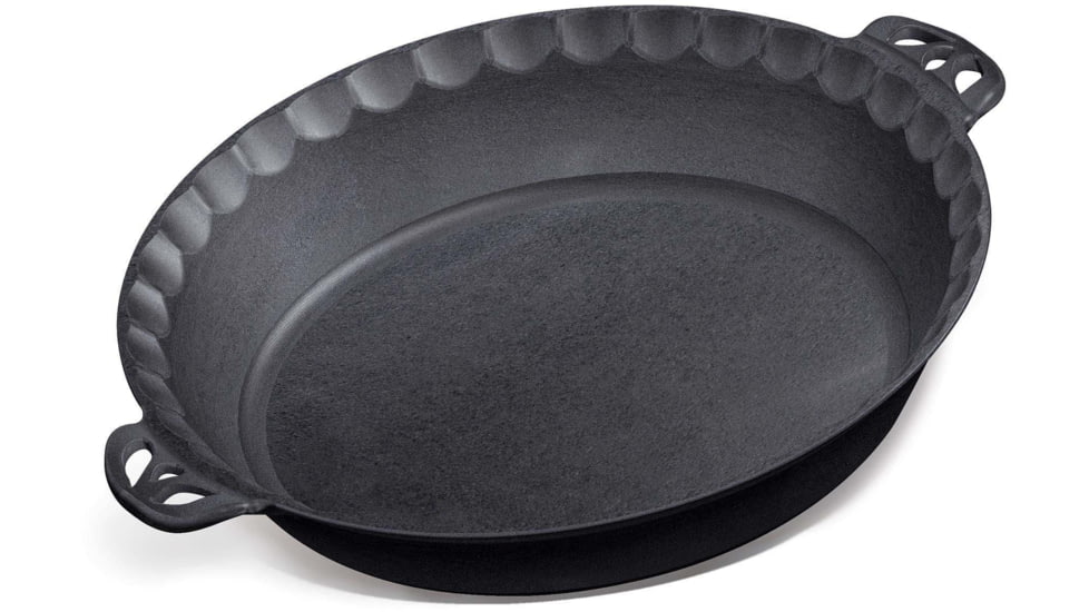 Camp Chef 10in True Seasoned Cast Iron Pie Pan, Black, CIPIE10