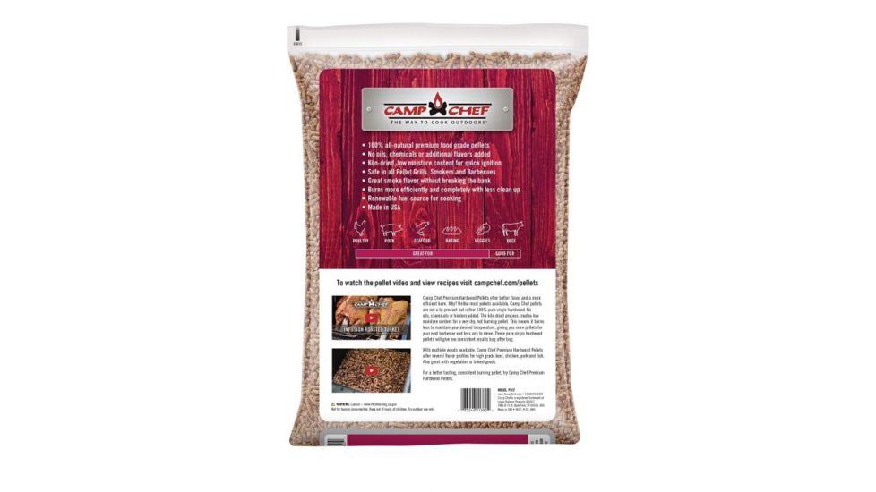 Camp Chef Cherry Premium Hardwood Pellets, PLCY