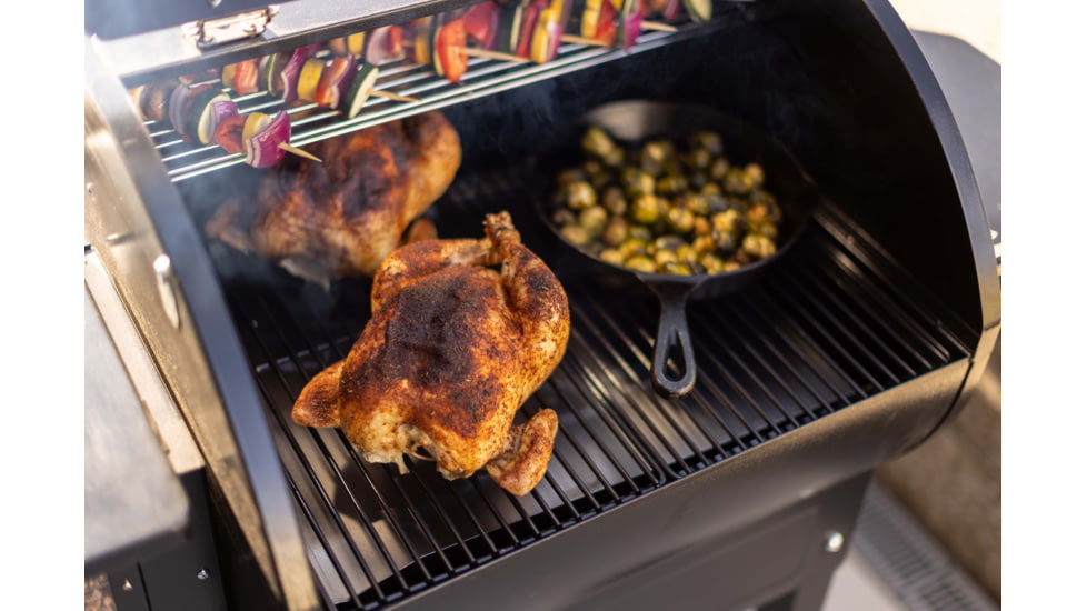 Camp Chef DLX Pellet Grill w/ Gen 3 Wifi, Black, PG24C