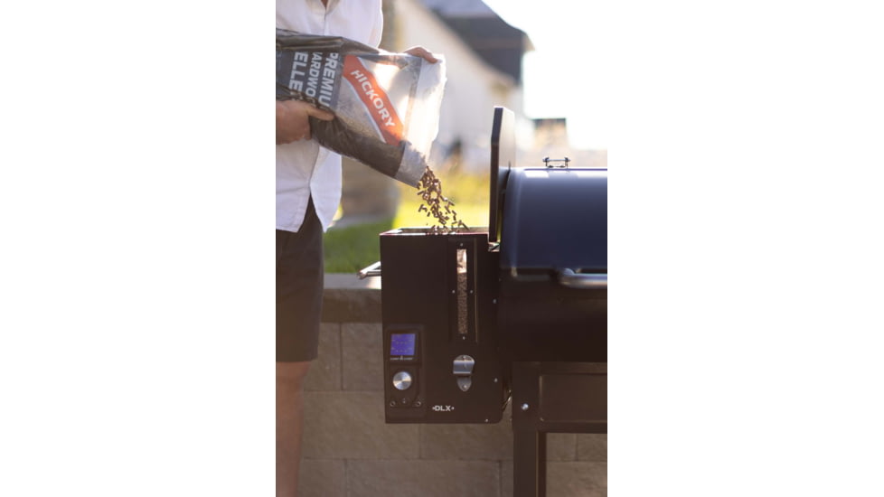 Camp Chef DLX Pellet Grill w/ Gen 3 Wifi, Black, PG24C