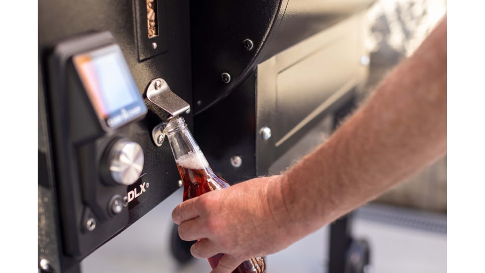 Camp Chef DLX Pellet Grill w/ Gen 3 Wifi, Black, PG24C