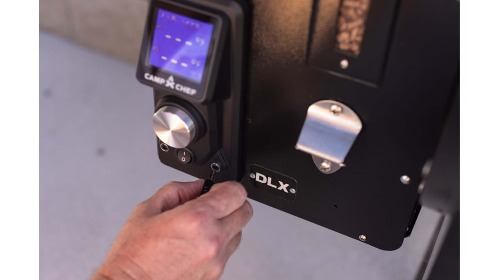 Camp Chef DLX Pellet Grill w/ Gen 3 Wifi, Black, PG24C