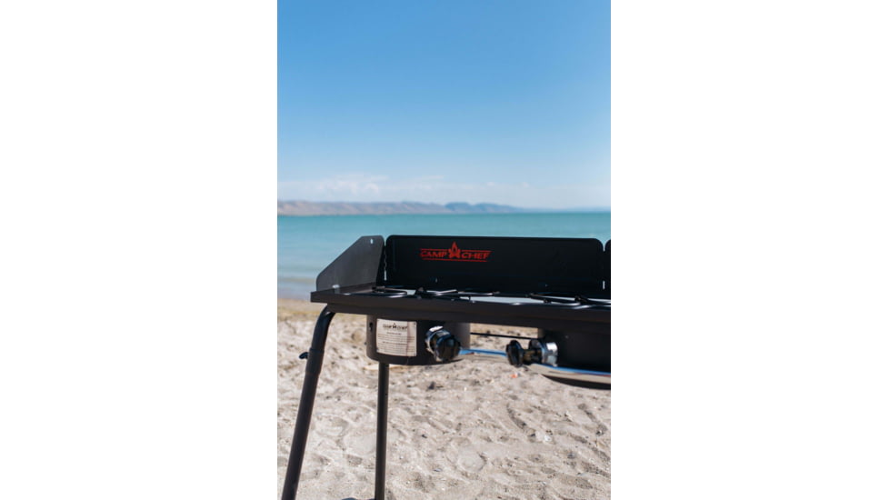 Camp Chef Explorer 3X Three-Burner Stove, Black, EX90LW