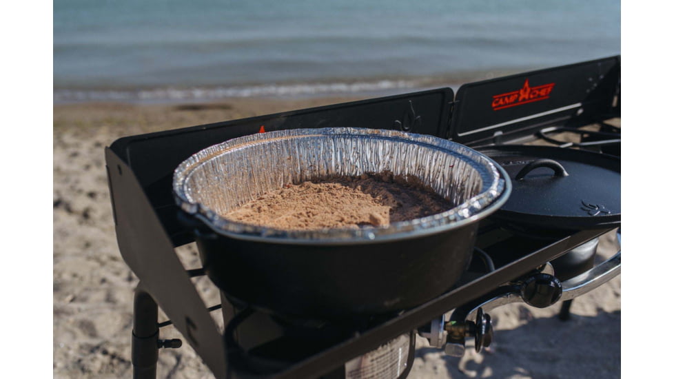 Camp Chef Explorer 3X Three-Burner Stove, Black, EX90LW