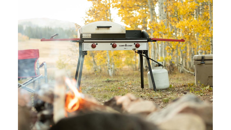 Camp Chef Italia Artisan Outdoor Pizza Oven w/ Door, White/Black, PZ90D
