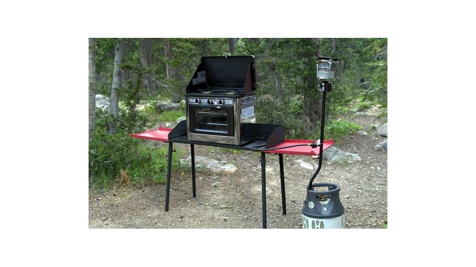 Camp Chef Large Utility Table, Rectangle, 4 Legs, 38in. x 16in. x 26.0in. CT38LWCC