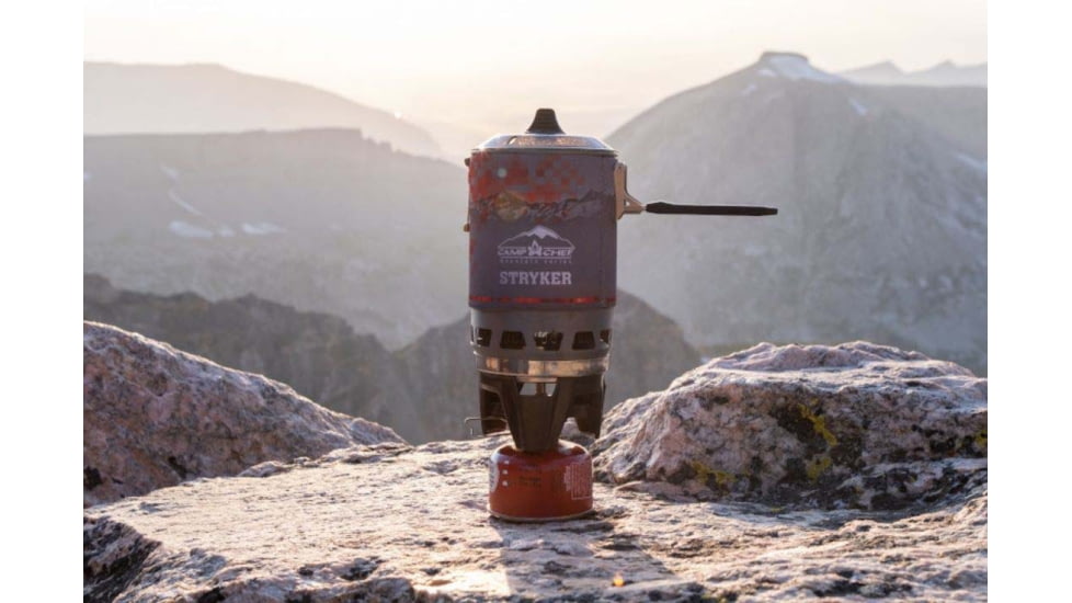 Camp Chef Mountain Stryker Stove 200, Black, MS200