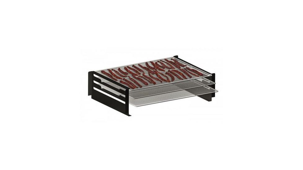 Camp Chef Pellet Grill &amp; Smoker Jerky Rack, Nickel-plated steel, Silver, PGJERKY