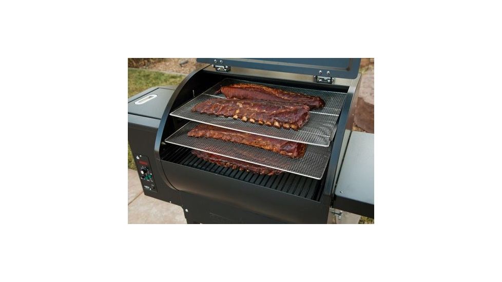 Camp Chef Pellet Grill &amp; Smoker Jerky Rack, Nickel-plated steel, Silver, PGJERKY