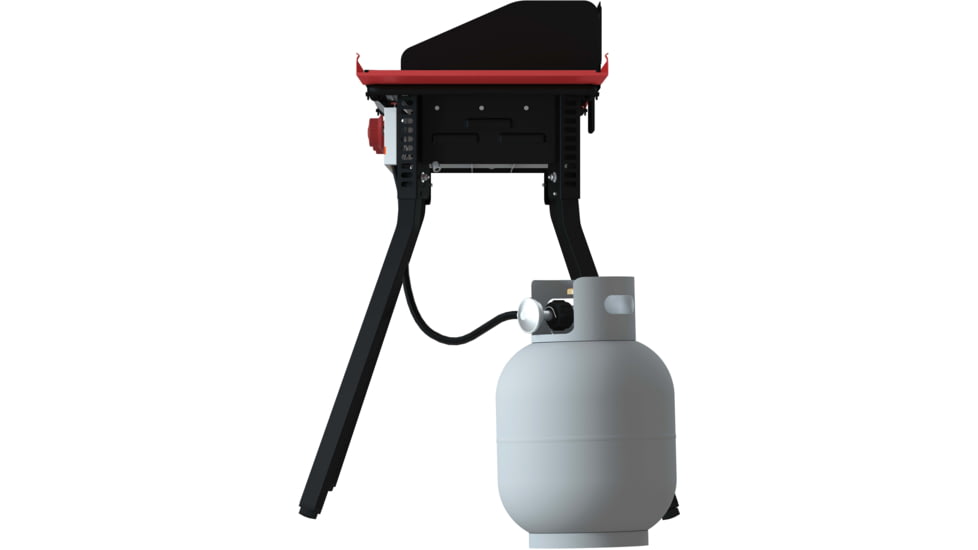 Camp Chef Pro 90X - 3 Burner Stove, Black and Red, PRO90X