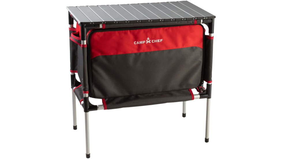 Camp Chef Sherpa Mountain Series Table, Red, MSTAB