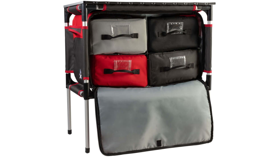 Camp Chef Sherpa Mountain Series Table, Red, MSTAB