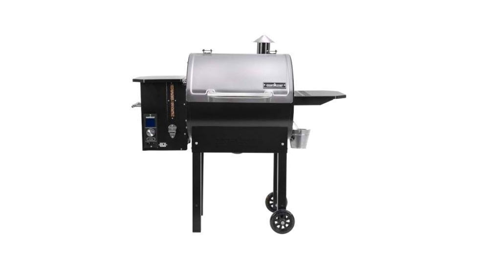 Camp Chef Smokepro DLX Stainless Pellet Grill, Stainless, PG24S