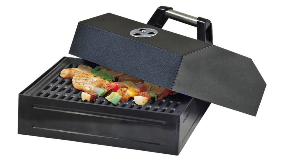 Camp Chef Stove Accessory, Barbecue Grill Box For 1 Burner BB100LCC