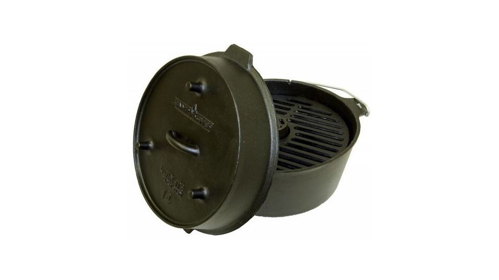 Camp Chef Ultimate Seasoned Cast Iron Dutch Oven, 9.5quart Dutch Oven UDO14CC