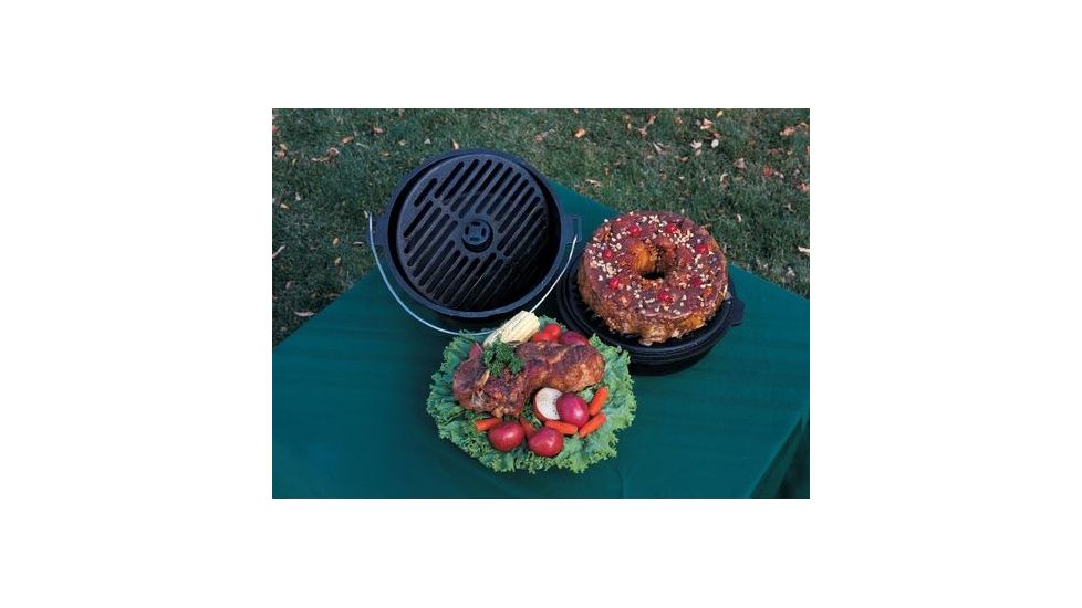 Camp Chef Ultimate Seasoned Cast Iron Dutch Oven, 9.5quart Dutch Oven UDO14CC