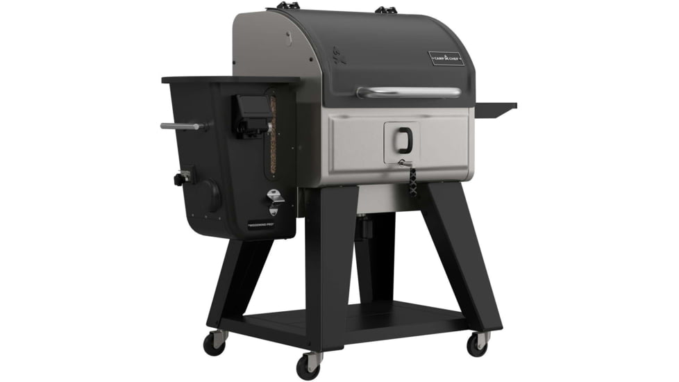 Camp Chef Woodwind Pro Wi-fi Pellet Grill, Black, 24in, PG24WWSB