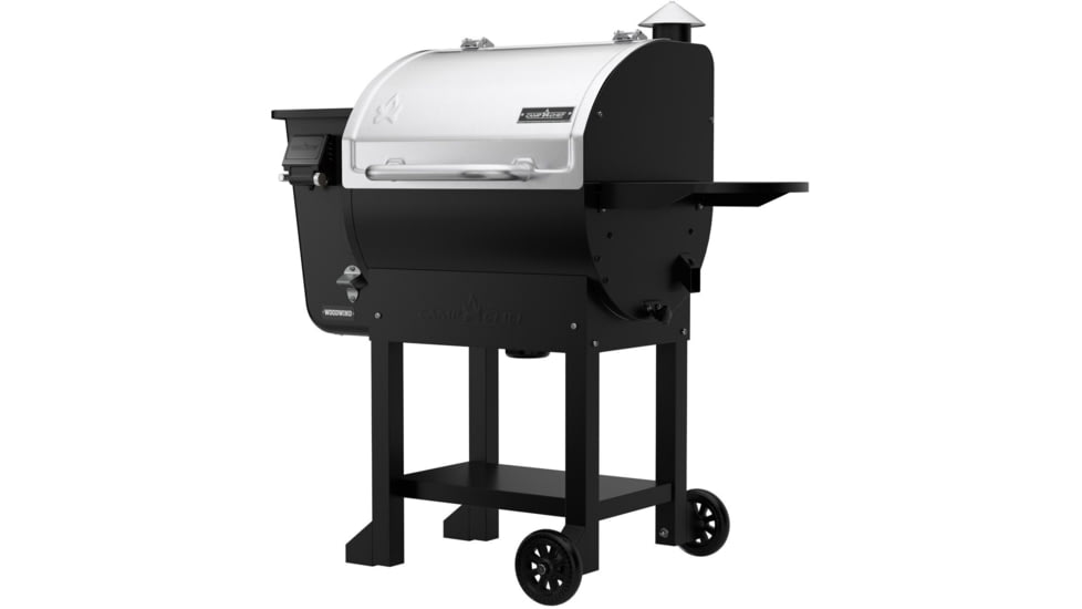 Camp Chef Woodwind Wi-Fi 24 Pellet Grill, Stainless/Black, PG24CL