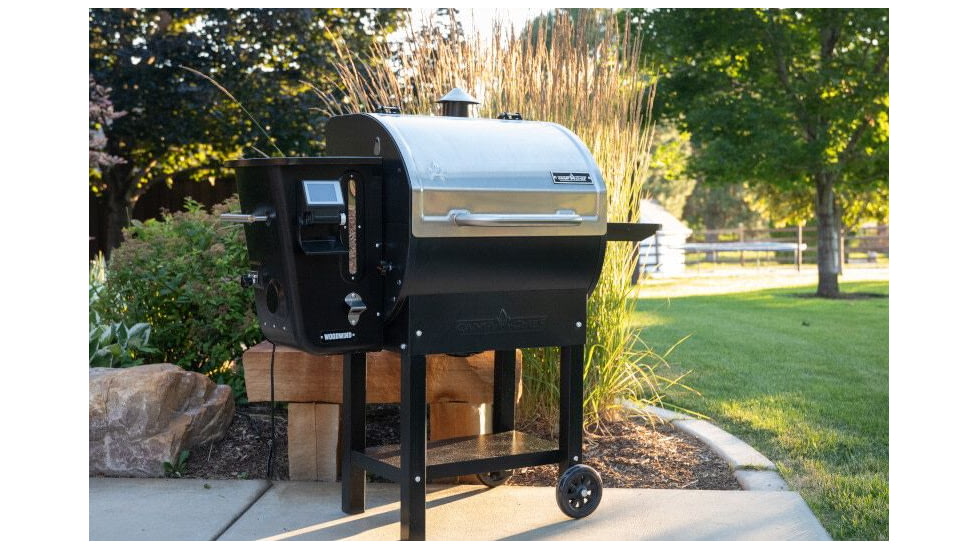 Camp Chef Woodwind Wi-Fi 24 Pellet Grill, Stainless/Black, PG24CL