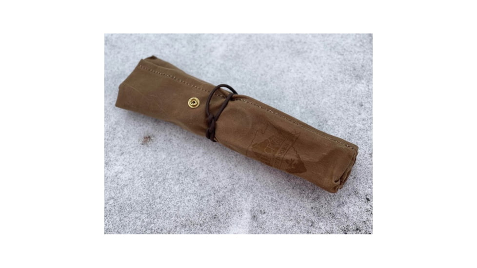 Campcraft Outdoors Camp Utensil Roll, Khaki, Waxed Cotton Canvas, B0-JVHP-0WBT