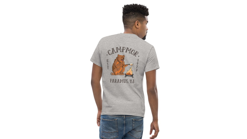 Campmor Campmor 1978 Bear Roasting Up Marshmallows, CM1978-TS-BEAR-050-L