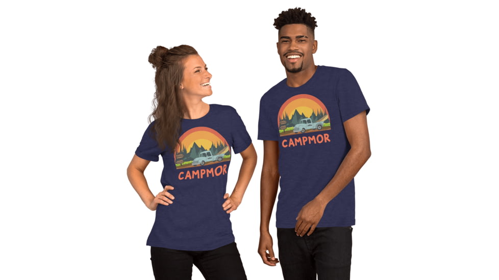 Campmor Campmor Rustic Retreat Pickup Truck T-Shirt, RR-MAROON-XL