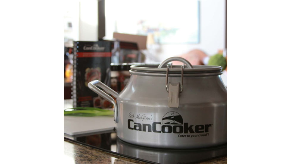 CanCooker Companion Pot with Non Stick Coating, Silver, 1.5 Gallon, G15-2016