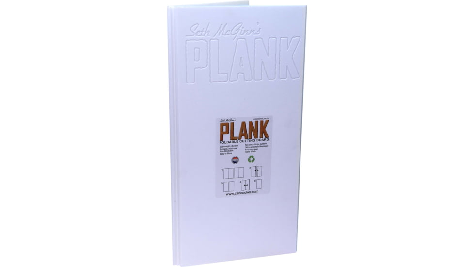 CanCooker Plank Cutting Board, White, Large, SMP1416