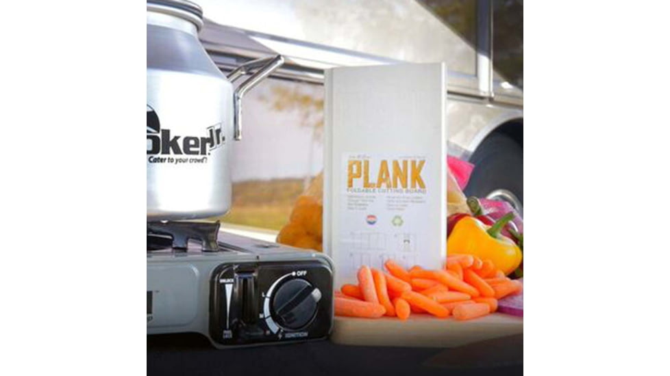 CanCooker Plank Cutting Board, White, Small, SMP1408