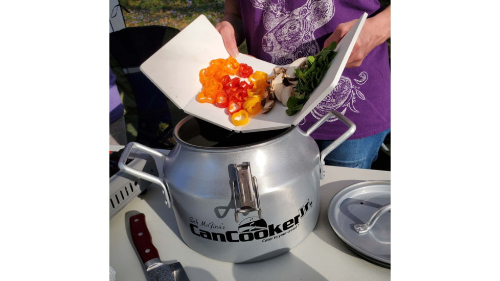 CanCooker Plank Cutting Board, White, Small, SMP1408