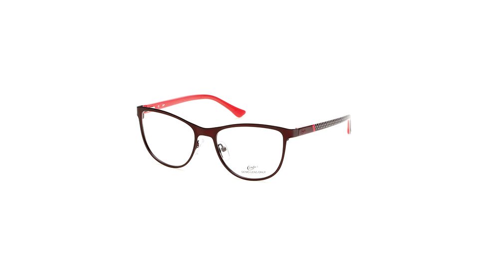 Candies CA0124 Eyeglass Frames - Matte Bordeaux Frame Color