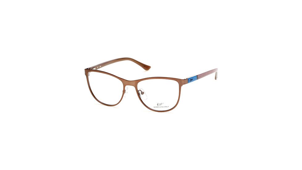 Candies CA0124 Eyeglass Frames - Matte Dark Brown Frame Color